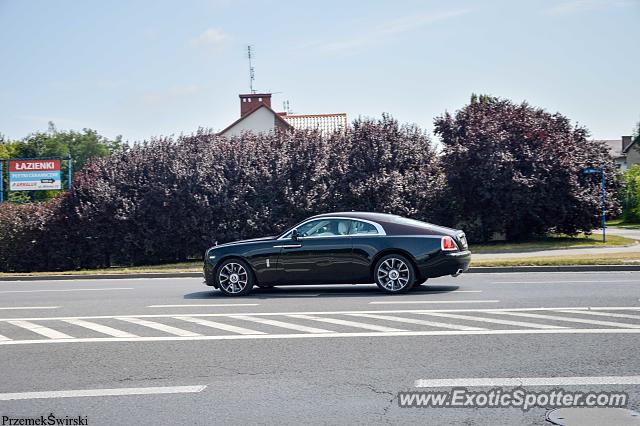 Rolls-Royce Wraith spotted in Wrocław, Poland