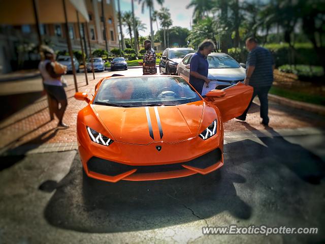 Lamborghini Huracan spotted in Coral Gables, Florida