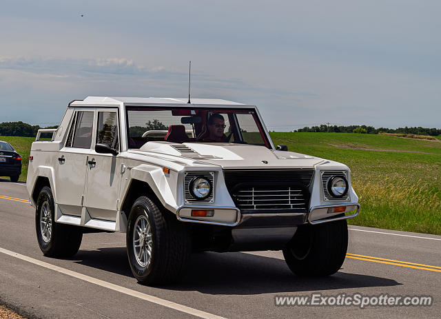 Lamborghini LM002 spotted in Medina, Minnesota