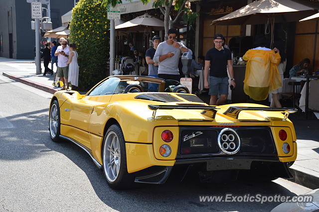 Pagani Zonda spotted in Beverly Hills, California