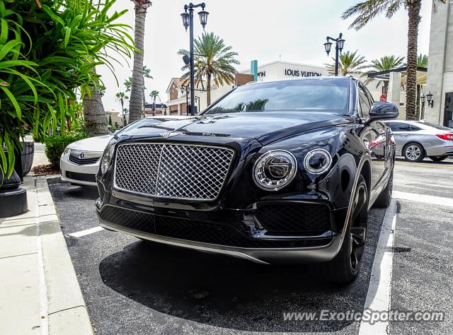 Bentley Bentayga spotted in Jacksonville, Florida