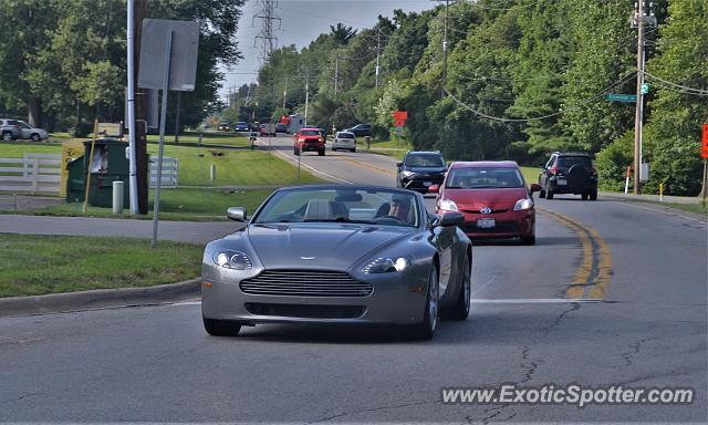 Aston Martin Vantage spotted in Columbus, Ohio