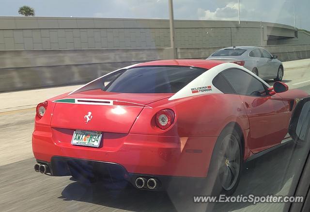 Ferrari 599GTB spotted in Pompano, Florida