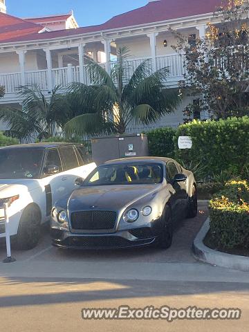 Bentley Continental spotted in Coronado, California