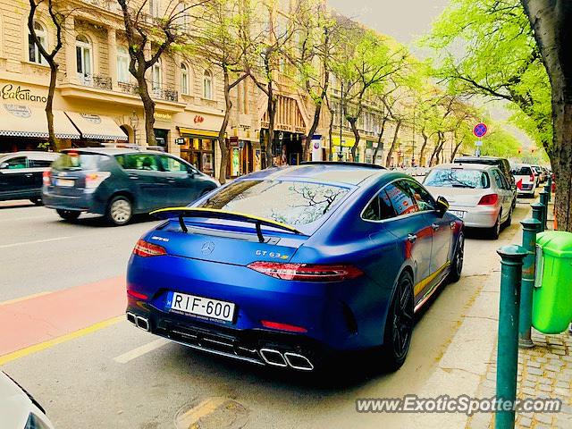 Mercedes AMG GT spotted in Budapest, Hungary