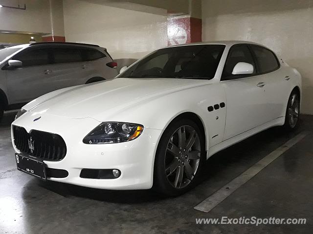 Maserati Quattroporte spotted in Jakarta, Indonesia