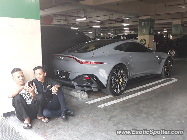Aston Martin Vantage spotted in Jakarta, Indonesia