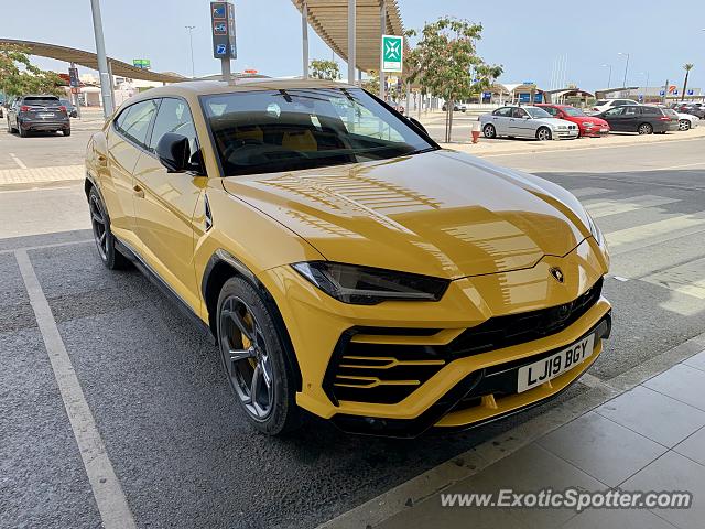 Lamborghini Urus spotted in Faro, Portugal