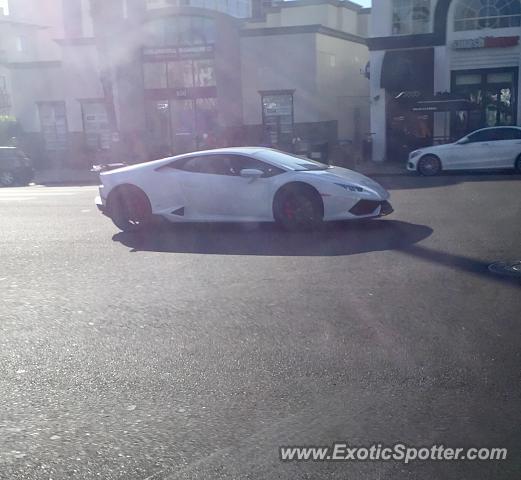 Lamborghini Huracan spotted in San Diego, California