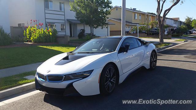 BMW I8 spotted in Cypress, California