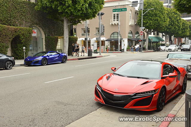 Acura NSX spotted in Beverly Hills, California
