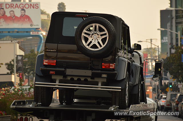 Mercedes Maybach G650 Landaulet spotted in Los Angeles, California
