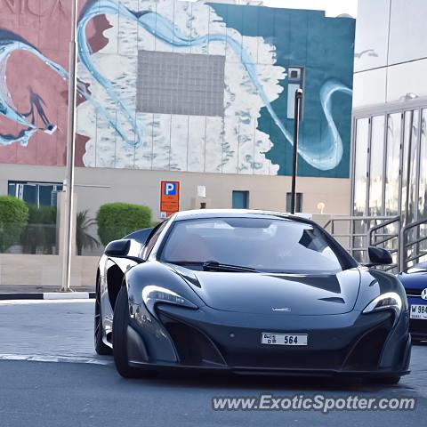 Mclaren 675LT spotted in Dubai, United Arab Emirates