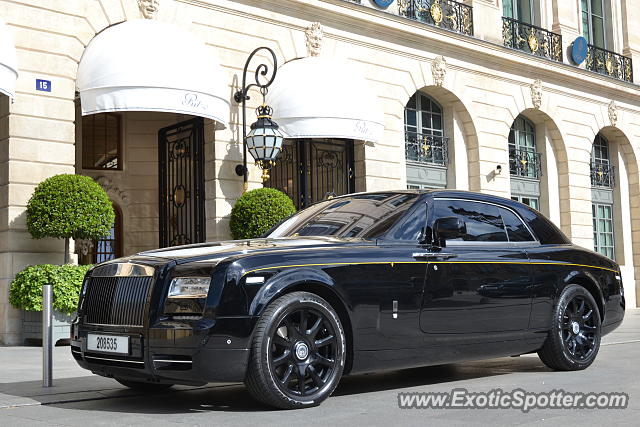 Rolls-Royce Phantom spotted in Paris, France