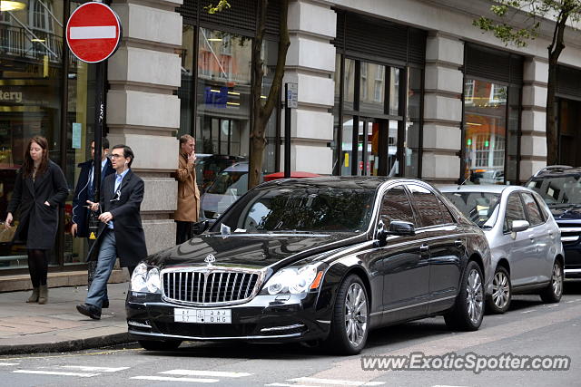 Mercedes Maybach spotted in London, United Kingdom