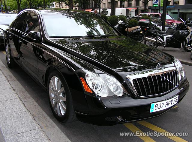 Mercedes Maybach spotted in Paris, France