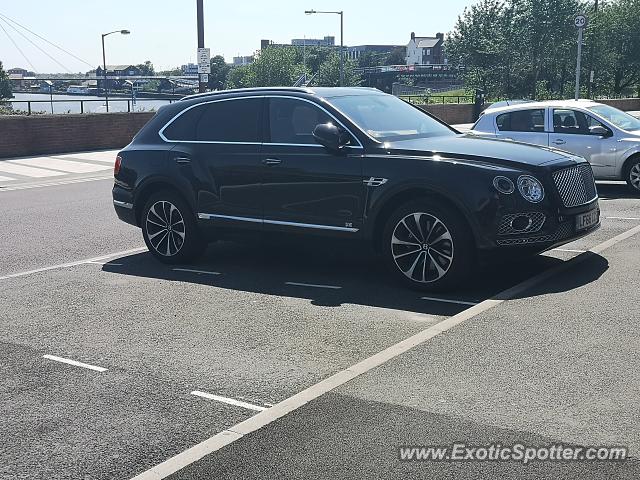 Bentley Bentayga spotted in Stockton, United Kingdom