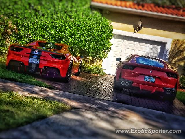 Ferrari 488 GTB spotted in Miami, Florida