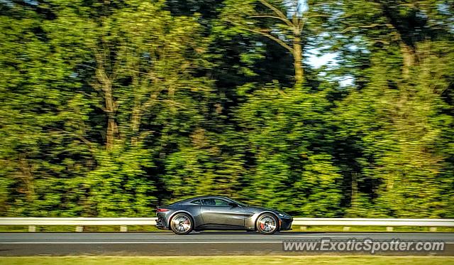 Aston Martin Vantage spotted in Bedminster, New Jersey