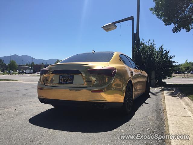 Maserati Ghibli spotted in Bozeman, Montana