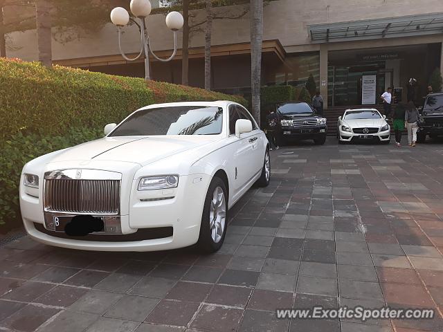 Rolls-Royce Ghost spotted in Jakarta, Indonesia