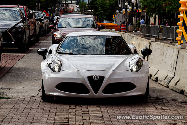 Alfa Romeo 4C spotted in Minneapolis, Minnesota