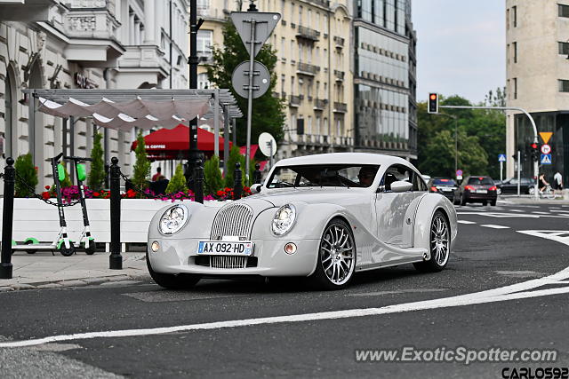 Morgan AeroMax spotted in Warsaw, Poland