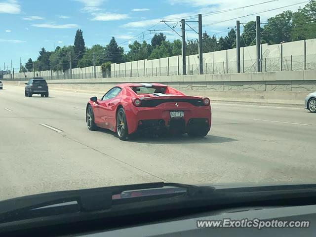 Ferrari 458 Italia spotted in Littleton, Colorado