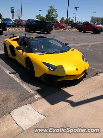 Lamborghini Aventador spotted in Colorado Springs, Colorado