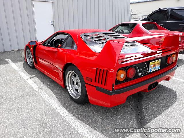 Ferrari F40 spotted in Littleton, Colorado