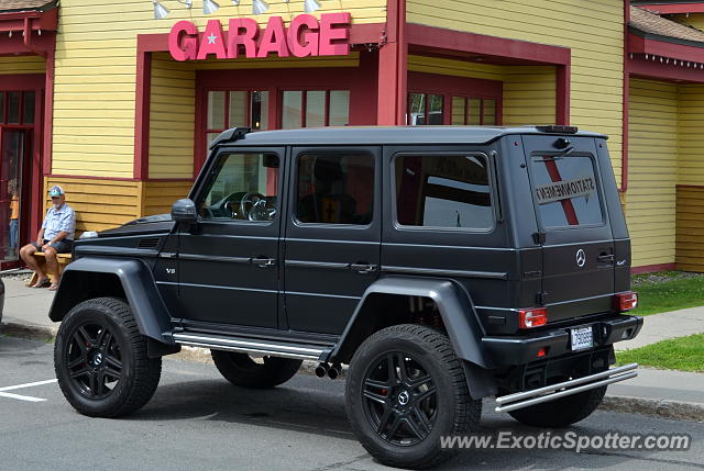 Mercedes 4x4 Squared spotted in Saint-Sauveur, Canada