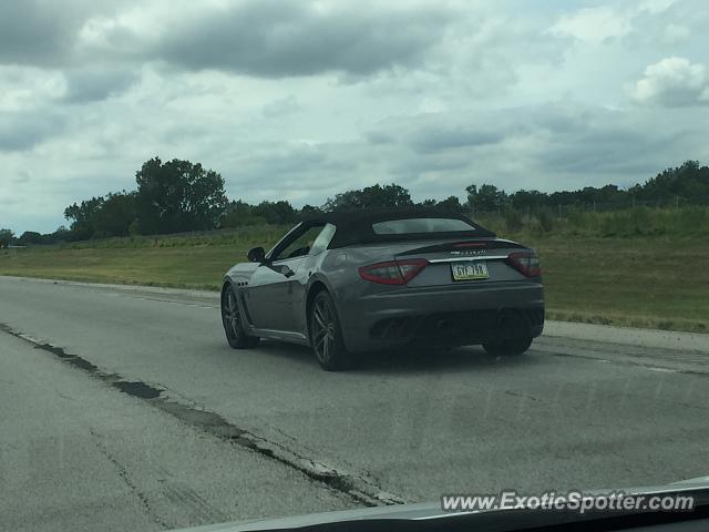 Maserati GranTurismo spotted in Milan, Illinois