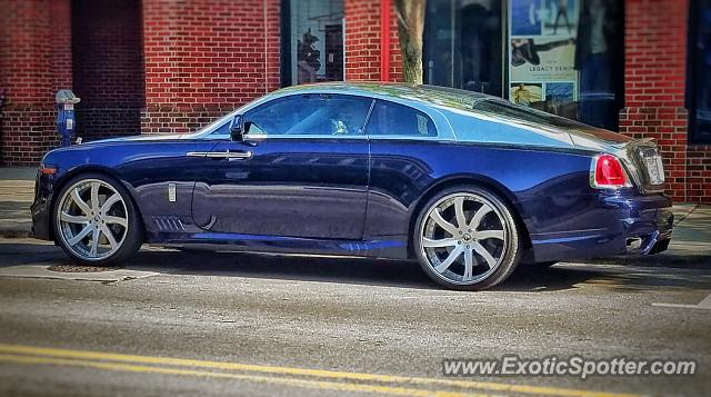 Rolls-Royce Wraith spotted in Columbus, Ohio