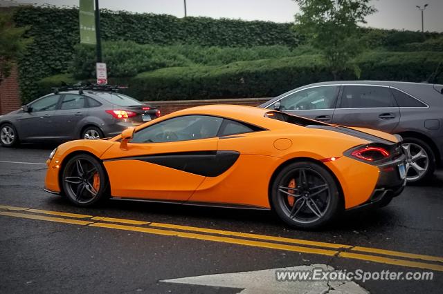 Mclaren 570S spotted in Stanford, Connecticut
