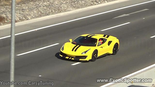 Ferrari 488 GTB spotted in Santiago, Chile