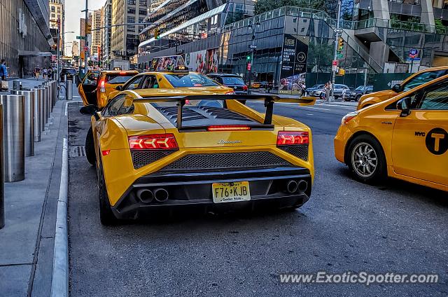 Lamborghini Gallardo spotted in Manhattan, New York