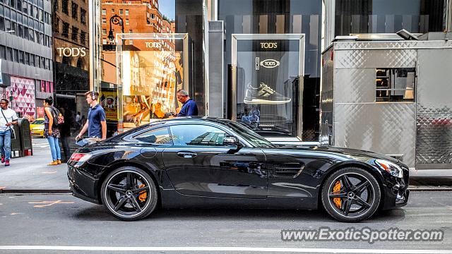 Mercedes AMG GT spotted in Manhattan, New York
