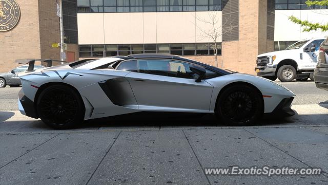 Lamborghini Aventador spotted in Hempstead, New York