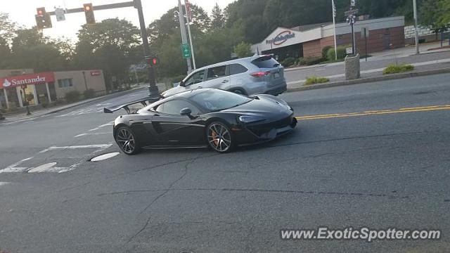 Mclaren 570S spotted in Worcester, Massachusetts