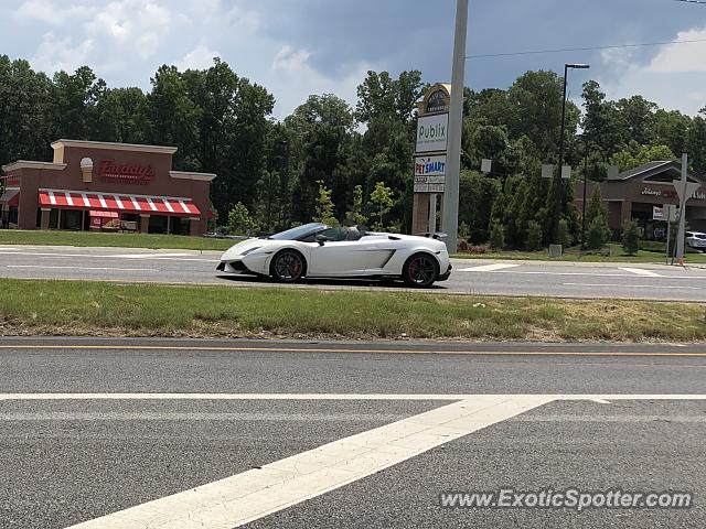 Lamborghini Gallardo spotted in Dawsonville, Georgia