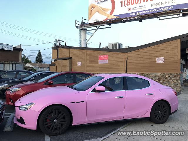 Maserati Ghibli spotted in Los Angeles, California