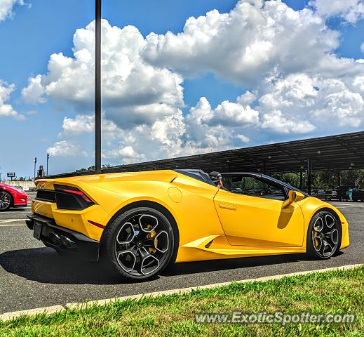 Lamborghini Huracan spotted in Somerset, New Jersey