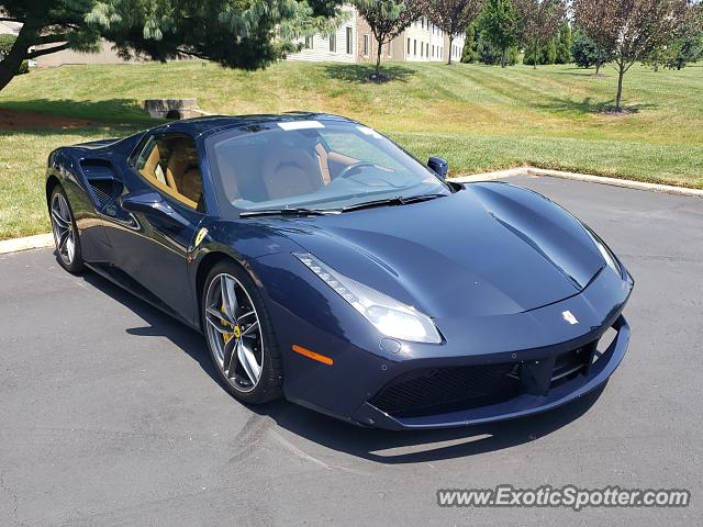 Ferrari 488 GTB spotted in Blue Bell, Pennsylvania