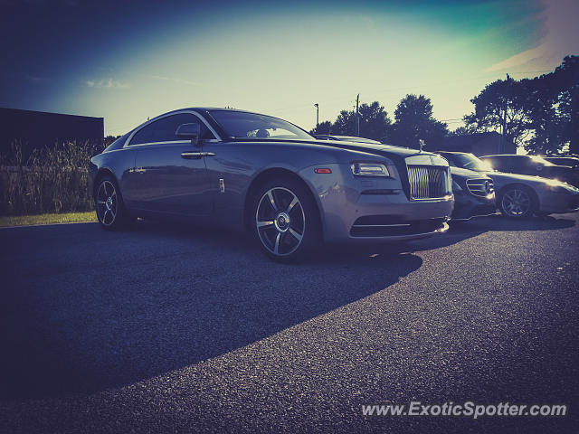 Rolls-Royce Wraith spotted in Indianapolis, Indiana