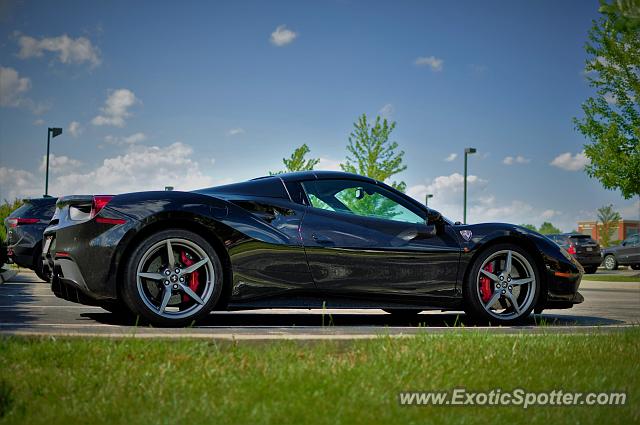 Ferrari 488 GTB spotted in Columbus, Ohio