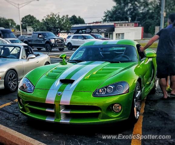 Dodge Viper spotted in Detroit, Michigan