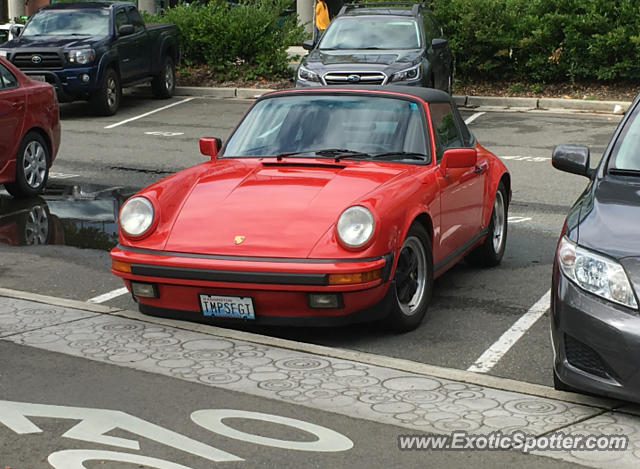 Porsche 911 spotted in Vancouver, Washington