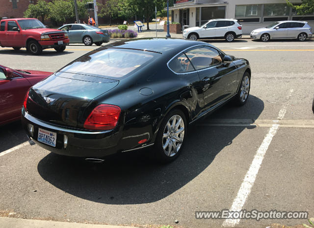 Bentley Continental spotted in Vancouver, Washington