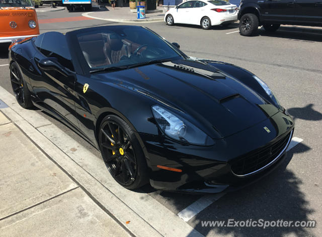 Ferrari California spotted in Vancouver, Washington