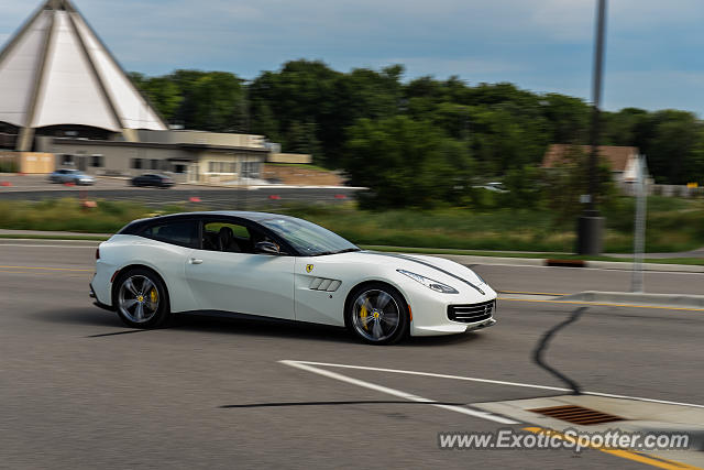 Ferrari GTC4Lusso spotted in Prior Lake, Minnesota
